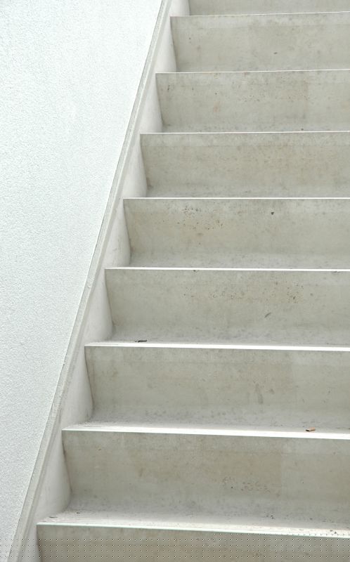 Cement Stair Installation