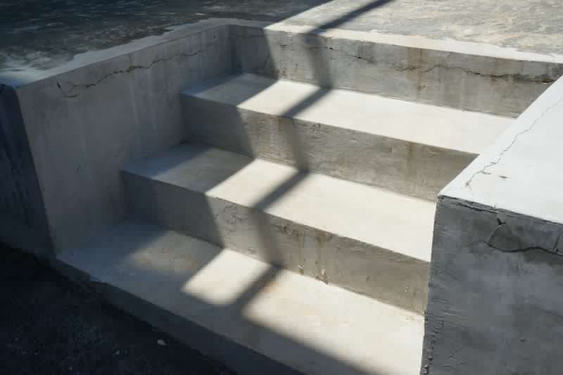 Concrete Platform Installation