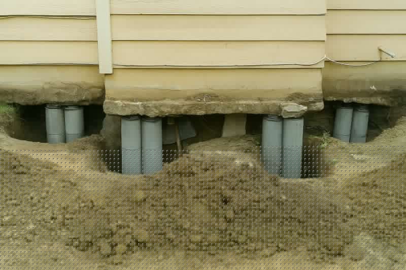 Foundation Piers Installation