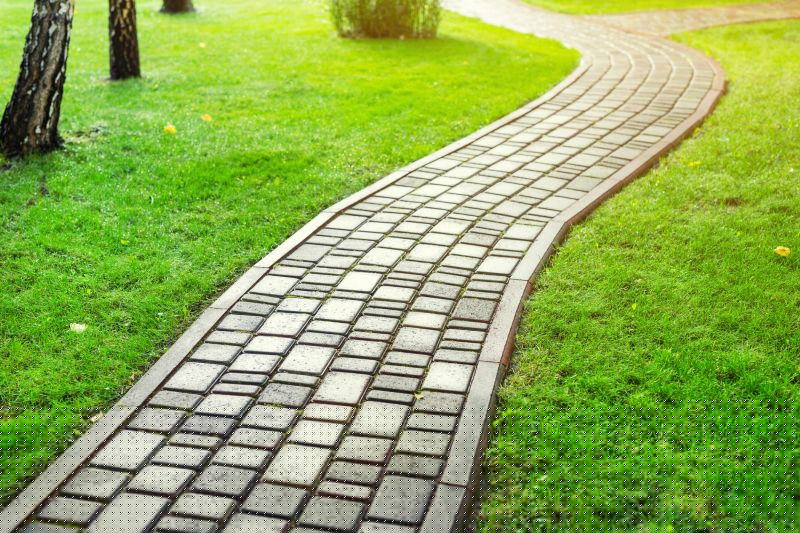 Yard Walkway Construction