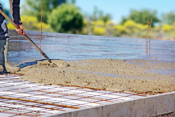 Cement Slab Laying in Edmonds