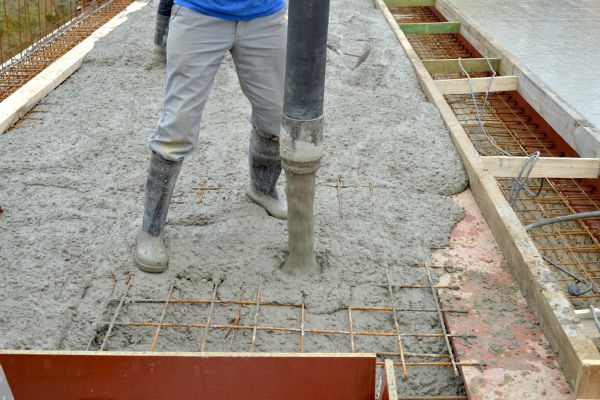 Concrete Base Construction in Edmonds
