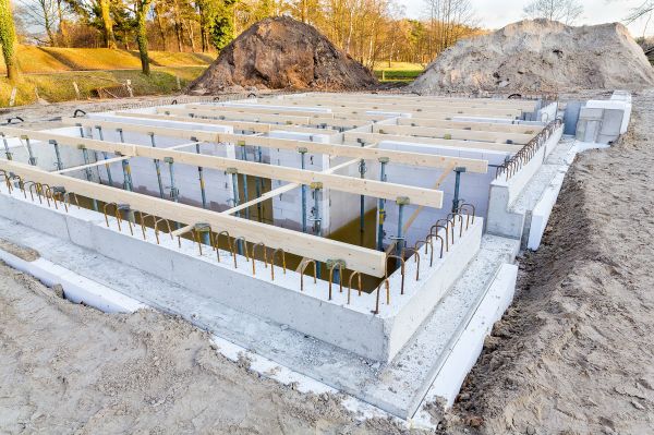 House Foundation Construction in Edmonds