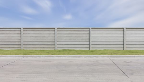 Concrete Fence Installation in Edmonds