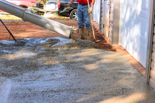 Cement Driveway Pouring in Edmonds