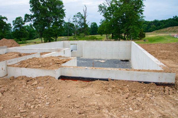 Basement Foundation Pouring in Edmonds