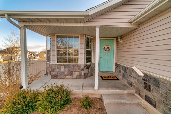 Porch Concrete Installation in Edmonds