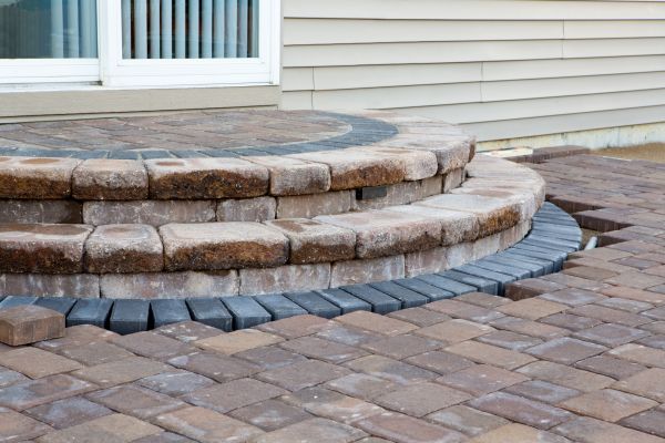Patio Step Installation in Edmonds