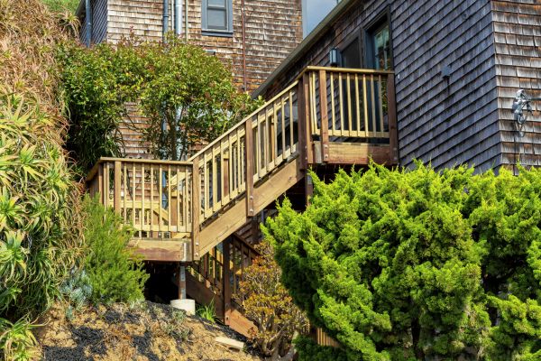 Patio Stair Installation in Edmonds