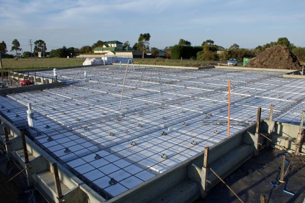 Barn Pad Construction in Edmonds