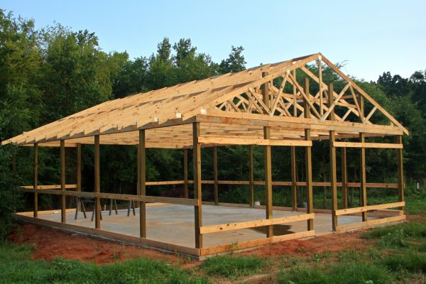 Barn Pad Installation in Edmonds