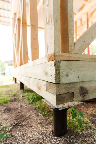 Barn Footing Construction in Edmonds