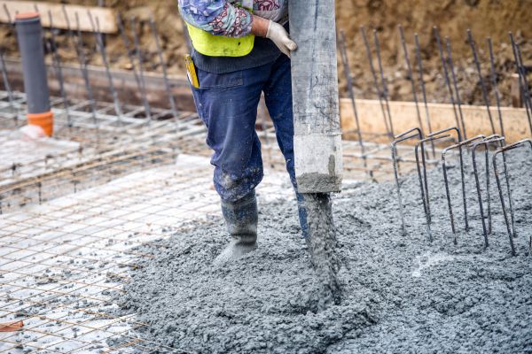 Cabin Foundation Pouring in Edmonds